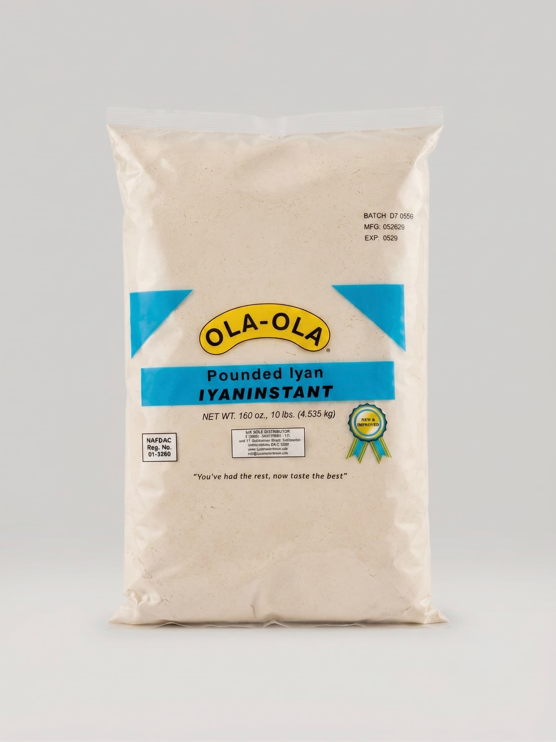 Ola Ola Poundo Yam 10 lb Bag