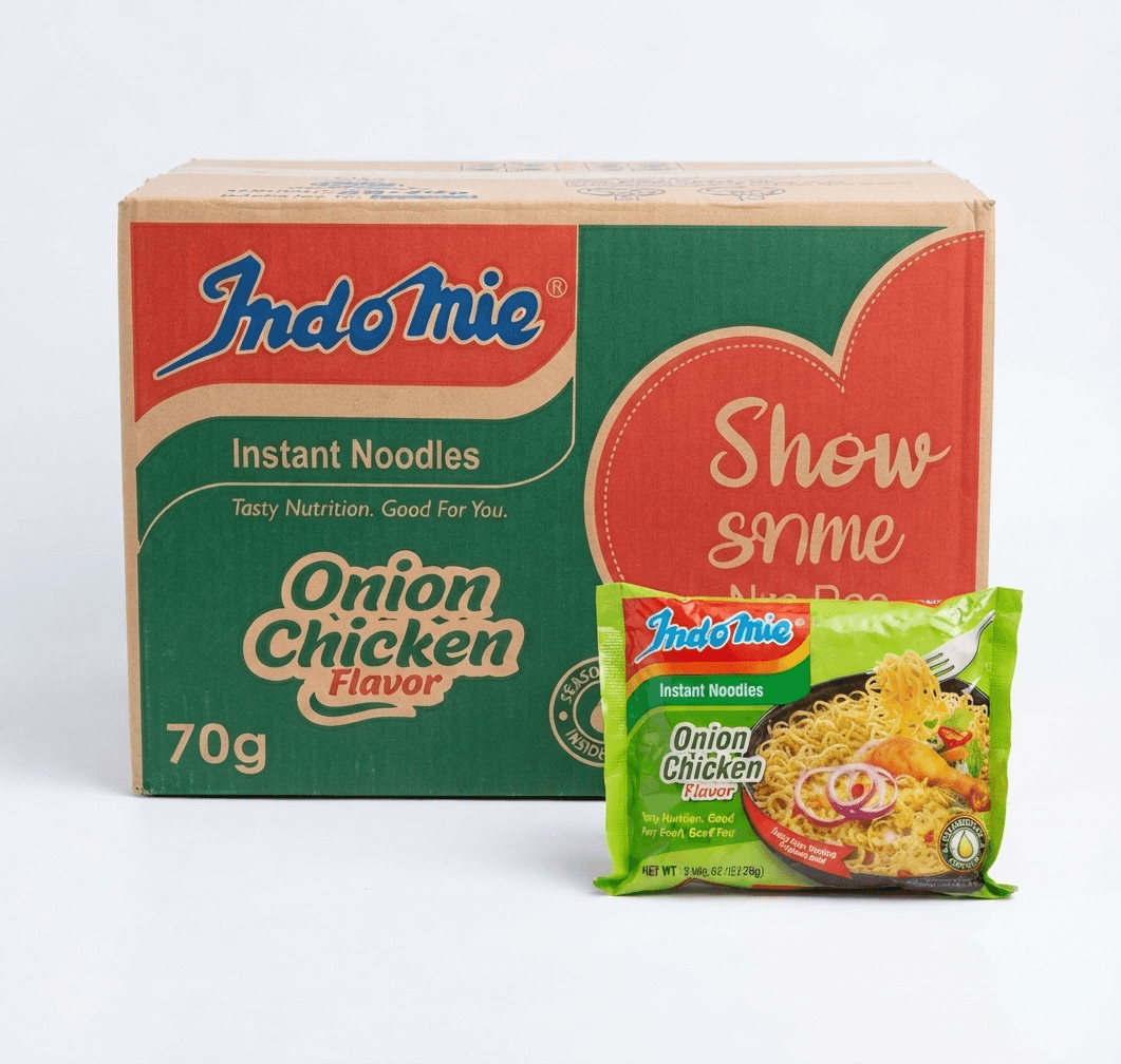 Indomie Instant Noodles, Onion Chicken 40-Pack Case